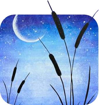 60 minute art painting ideas - quick and easy paint and sip artwork