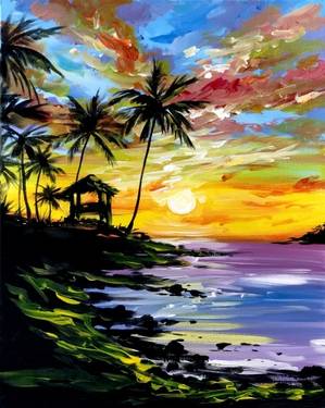 Take me there painting by Shannon Chiba