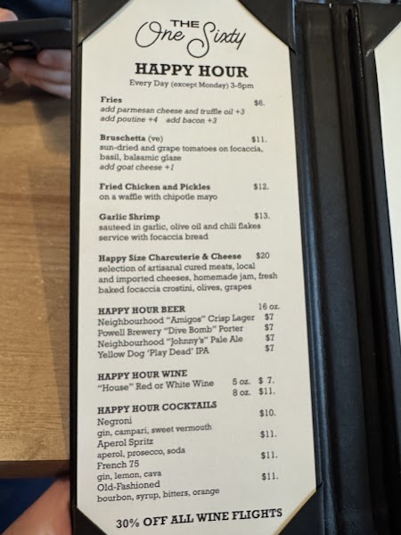 The One Sixty Wine Bar & Cafe