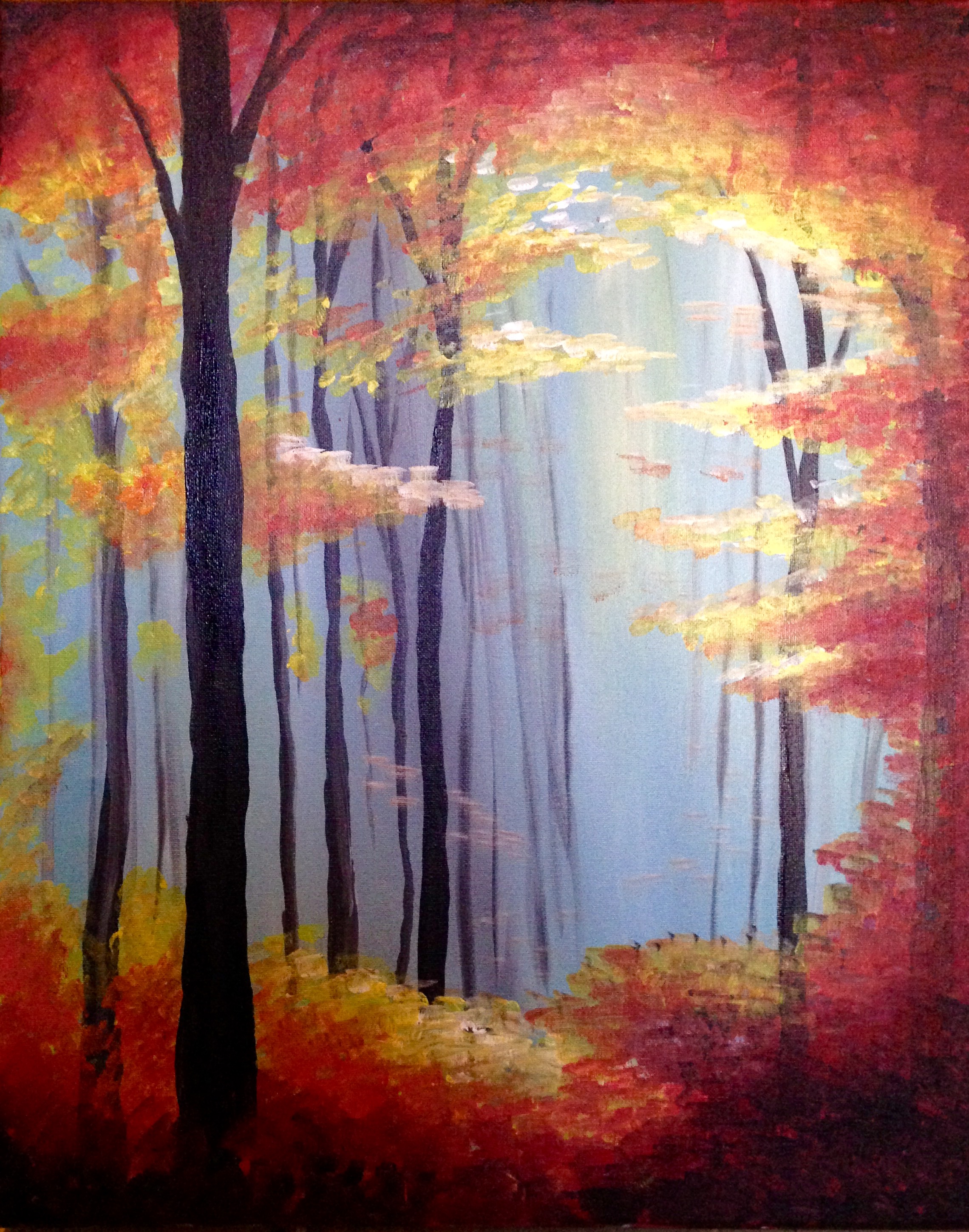 Bistro72@Thanksgiving Point Clubhouse Deep Forest | Paint Nite Event