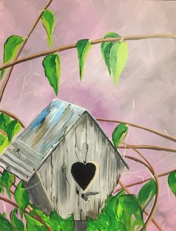 Paint Nite: Vacant Birdhouse