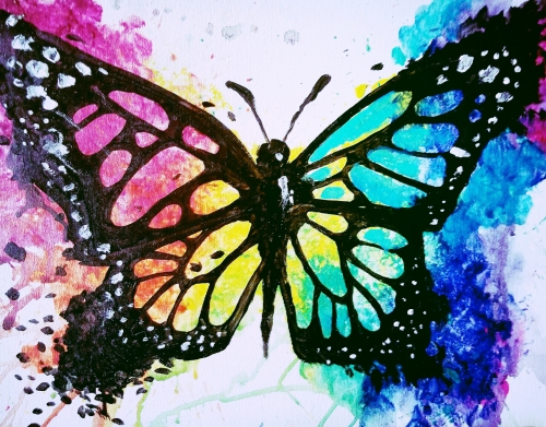 Paint Nite: Born This Way Butterfly