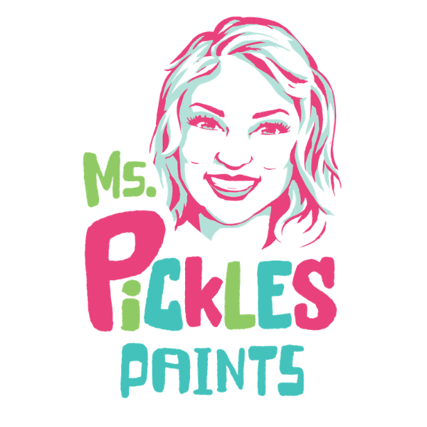 Paint Nite OnDemand Snow Fox Given with MsPicklesPaints