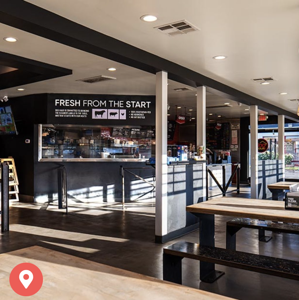 Dog Haus Biergarten in North Burbank