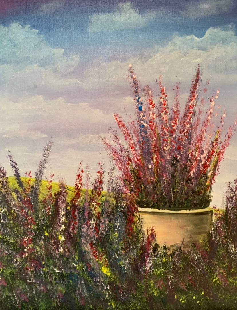 Paint Nite Wildflower Virtual Event at Virtual Venue Your Device