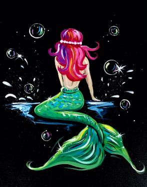 A Rainbow Bubble Mermaid experience project by Yaymaker