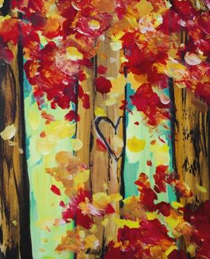 Radiant Dawn - Paint Nite event in Sandy , UT