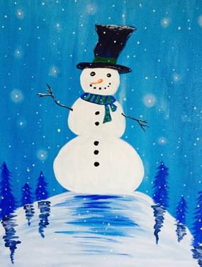 Mister Frosty - Paint Nite event in Edmonton, AB