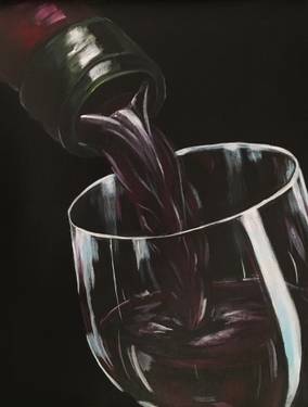 A Pour me Another paint nite project by Yaymaker