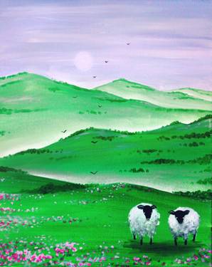 A The Green Hills paint nite project by Yaymaker