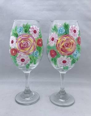 That Meetball Place Painting Wine Glasses 05 07 2018 At That