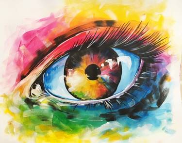 A Epic Eye paint nite project by Yaymaker