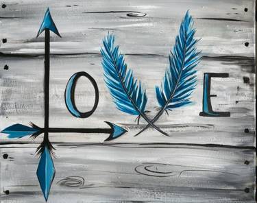 A Struck with Love paint nite project by Yaymaker