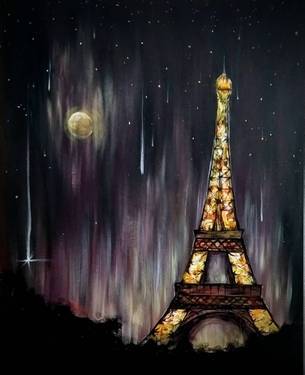 Golden Tower - Paint and sip event at Super Bargain in Toronto, ON - PaintNite.com