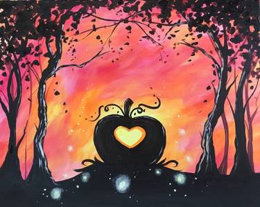 Love is Fall of Magic - Paint Nite event in Canoga Park, CA
