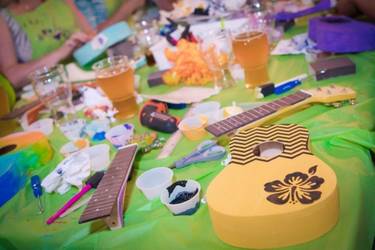 Create a Ukulele II - Paint and sip event at Summer Shack Cambridge in Cambridge, MA - PaintNite.com