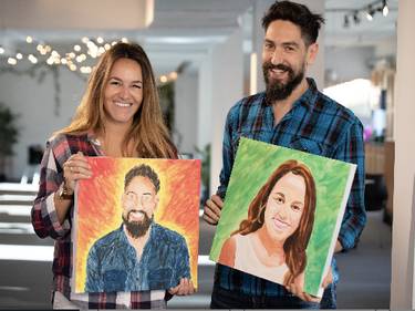 Paint Your Person - Paint and sip event at Abbey Burger  HDG in HaVRE DE GRACE, MD - PaintNite.com