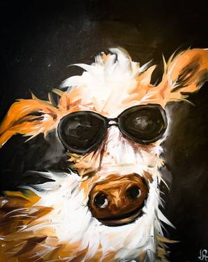 A Freddy MerCowRy paint nite project by Yaymaker