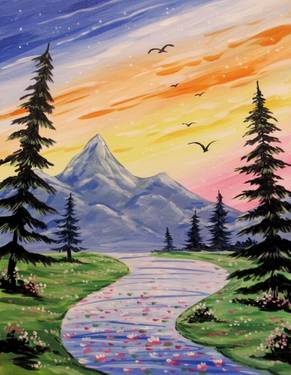 Early Morning Flight - Paint Nite event in Union City , CA