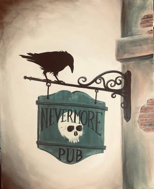 Destination Nevermore - Paint Nite event in Schaumburg, IL