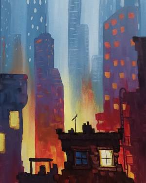 Big Bright City - Paint Nite event in PASADENA, CA