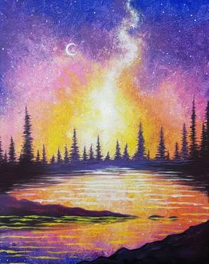 Galaxy Bay - Paint Nite event in Richmond, BC