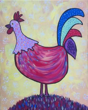 Hen Of A Good Time - Paint Nite event in Chico, CA