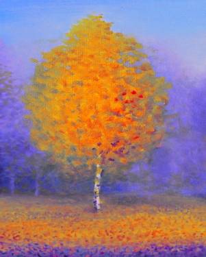 Fall Sycamore Tree - Paint and sip event at Club90 in Sandy , UT - PaintNite.com