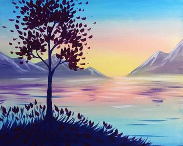 Morning Bliss - Paint and sip event at The Pickle Barrel in Brampton, ON - PaintNite.com