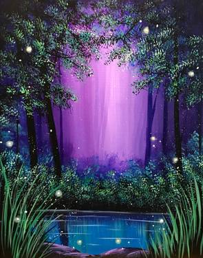 Secret Shallows - Paint and sip event at Hilton Pasadena  in Pasadena , CA - PaintNite.com