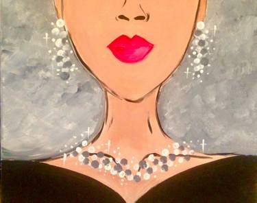 A Shine Bright Like A Diamond paint nite project by Yaymaker