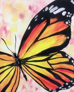 A Butterfly Love paint nite project by Yaymaker