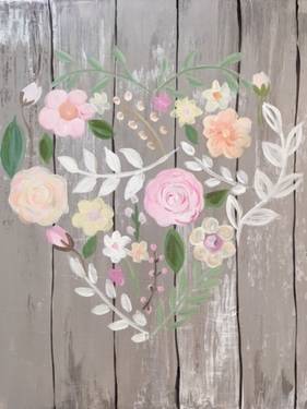 A Summer Luv paint nite project by Yaymaker