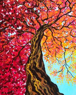 A Fall Blaze paint nite project by Yaymaker