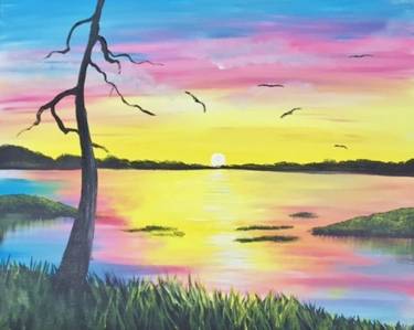 September Morning - Paint and sip event at Diana's Oyster Bar - Markham in Markham, ON - PaintNite.com