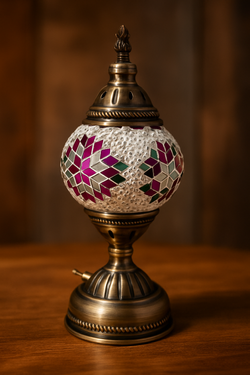 Turkish Style Mosaic Lamp - Traditional Lamp - Paint Nite event in Oshawa, ON