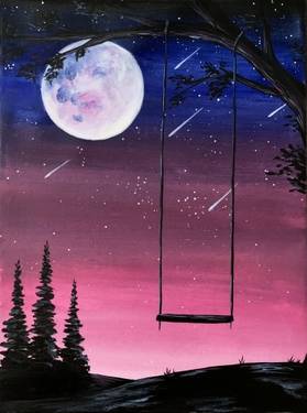 Wishing on a Star II - Paint Nite event in Chesterfield, MO