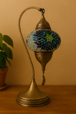 Turkish Style Mosaic Lamp - Swan Lamp - Paint Nite event in Oshawa, ON