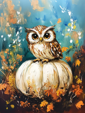 Whoo’s on The Fall Pumpkin? - Paint and sip event at Levittown Lanes Bar & Grill in Levittown, NY - PaintNite.com