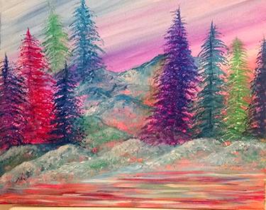 A Divine Pines paint nite project by Yaymaker