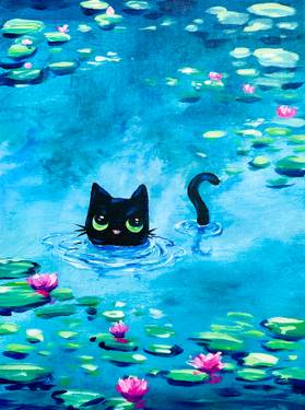 A Monets Cat  experience project by Yaymaker