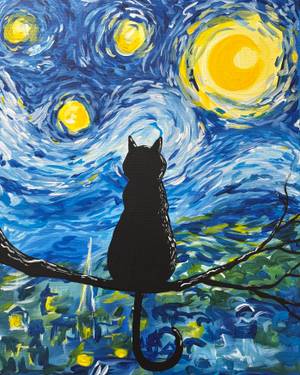 A Van Goghs Cat experience project by Yaymaker