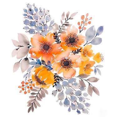 On Demand: Flowers Motif (Watercolor) with Ghazaleh Naderian