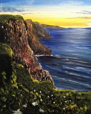 A Ireland paint nite project by Yaymaker