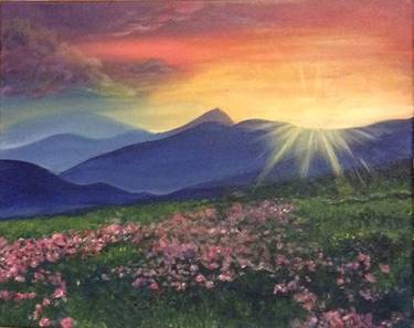 A Sunshine Mountain paint nite project by Yaymaker