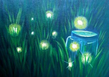 A Summer Night paint nite project by Yaymaker