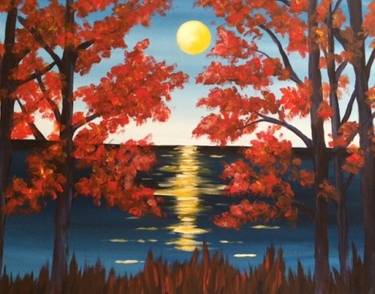 Between the Maples - Paint Nite event in Vancouver, BC