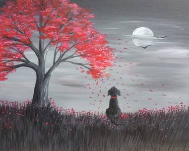 Autumn Daze - Paint and sip event at Hilton Pasadena  in Pasadena , CA - PaintNite.com