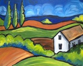 A Tuscany 2 paint nite project by Yaymaker