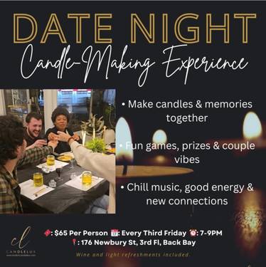 DATE NIGHT Candle Making Experience  - Paint Nite event in Boston , MA